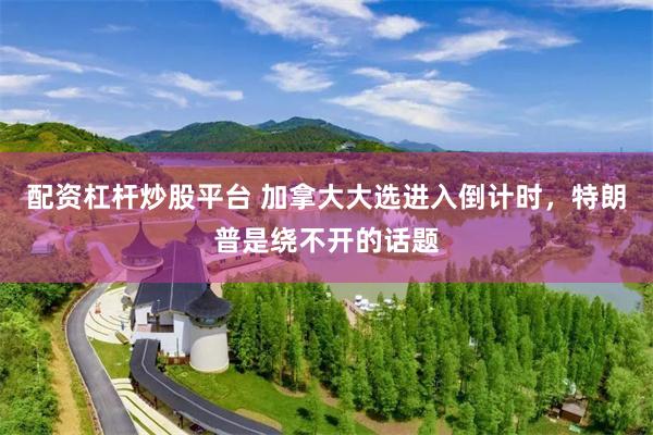 配资杠杆炒股平台 加拿大大选进入倒计时，特朗普是绕不开的话题