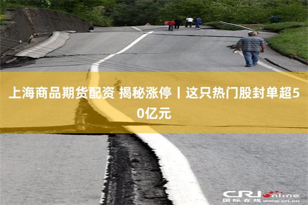 上海商品期货配资 揭秘涨停丨这只热门股封单超50亿元