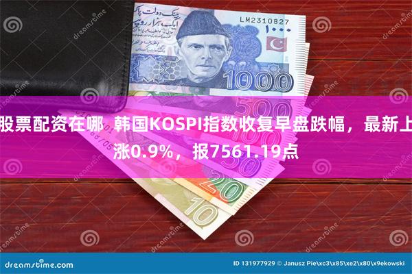 股票配资在哪  韩国KOSPI指数收复早盘跌幅，最新上涨0.9%，报7561.19点